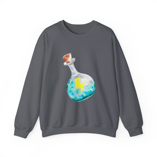 Magical Energy Blue Potion Unisex Crewneck Sweatshirt