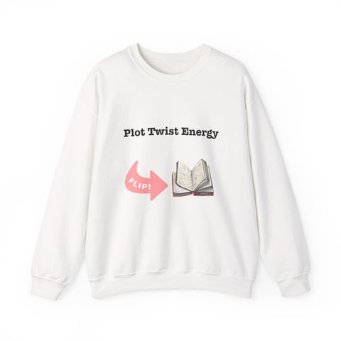 'Plot Twist Energy' Unisex Crewneck Sweatshirt