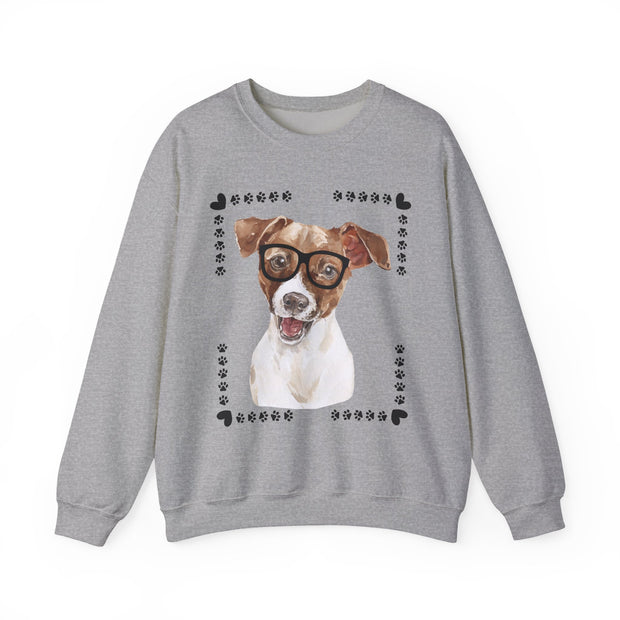 Geeky Good Jack Russell Unisex Crewneck Sweatshirt