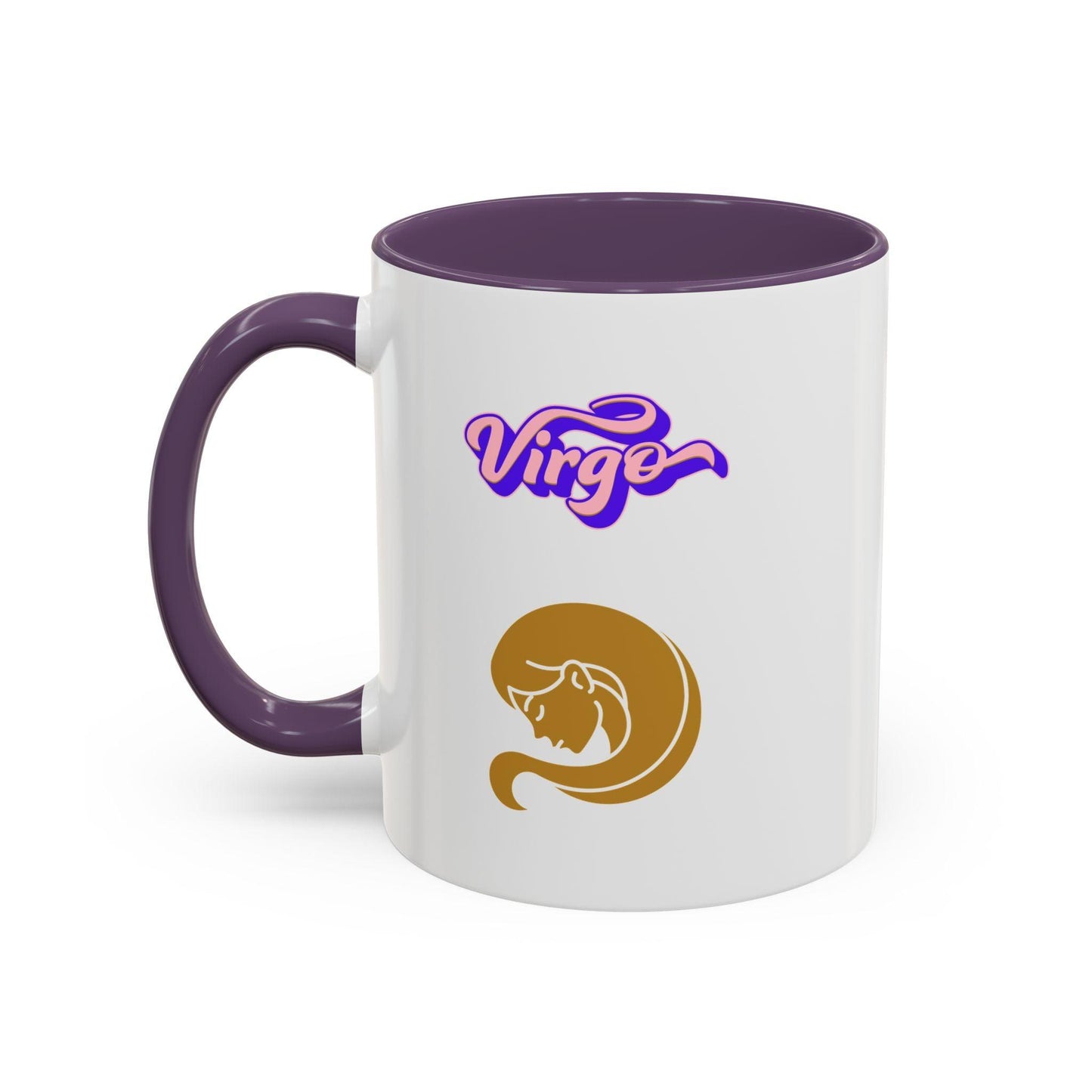 'Virgo' Zodiac Accent Coffee Mug
