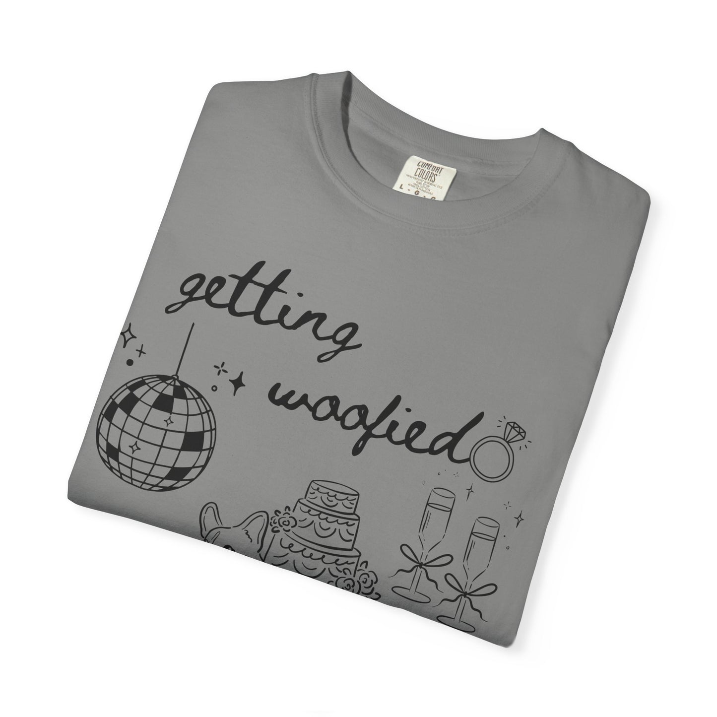 Getting Woofied Bachelorette Shirt Dog Bachelorette Shirt Dog Themed Bach Party Shirts Dog Lovers Wedding Shirts Dog Bridal Party Tees