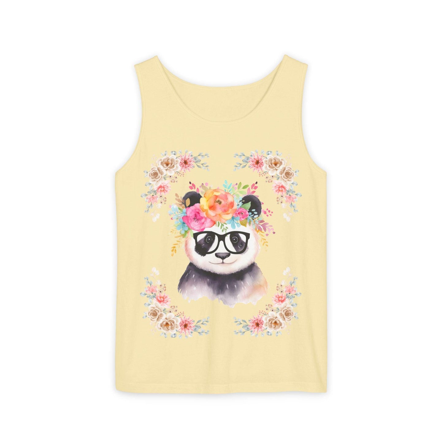 Geeky Goddess Panda Unisex Tank Top
