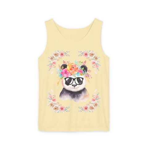 Geeky Goddess Panda Unisex Tank Top