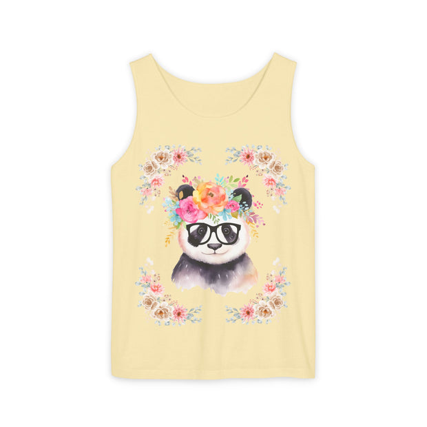 Geeky Goddess Panda Unisex Tank Top