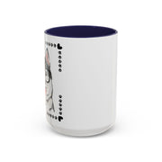 Geeky Good Siberian Husky Accent Coffee Mug