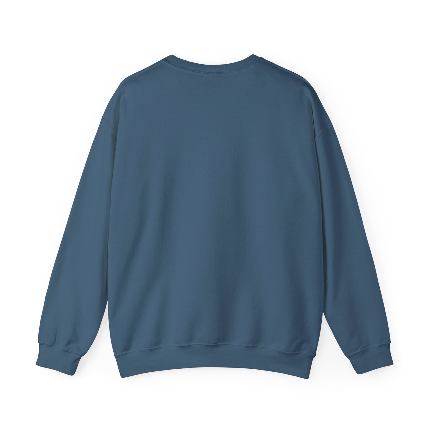 Pumpkin and Ghosts Crewneck Sweatshirt | Halloween Pumpkin Ghost Illustration