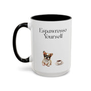 'Espawresso Yourself' French Bulldog Accent Coffee Mug