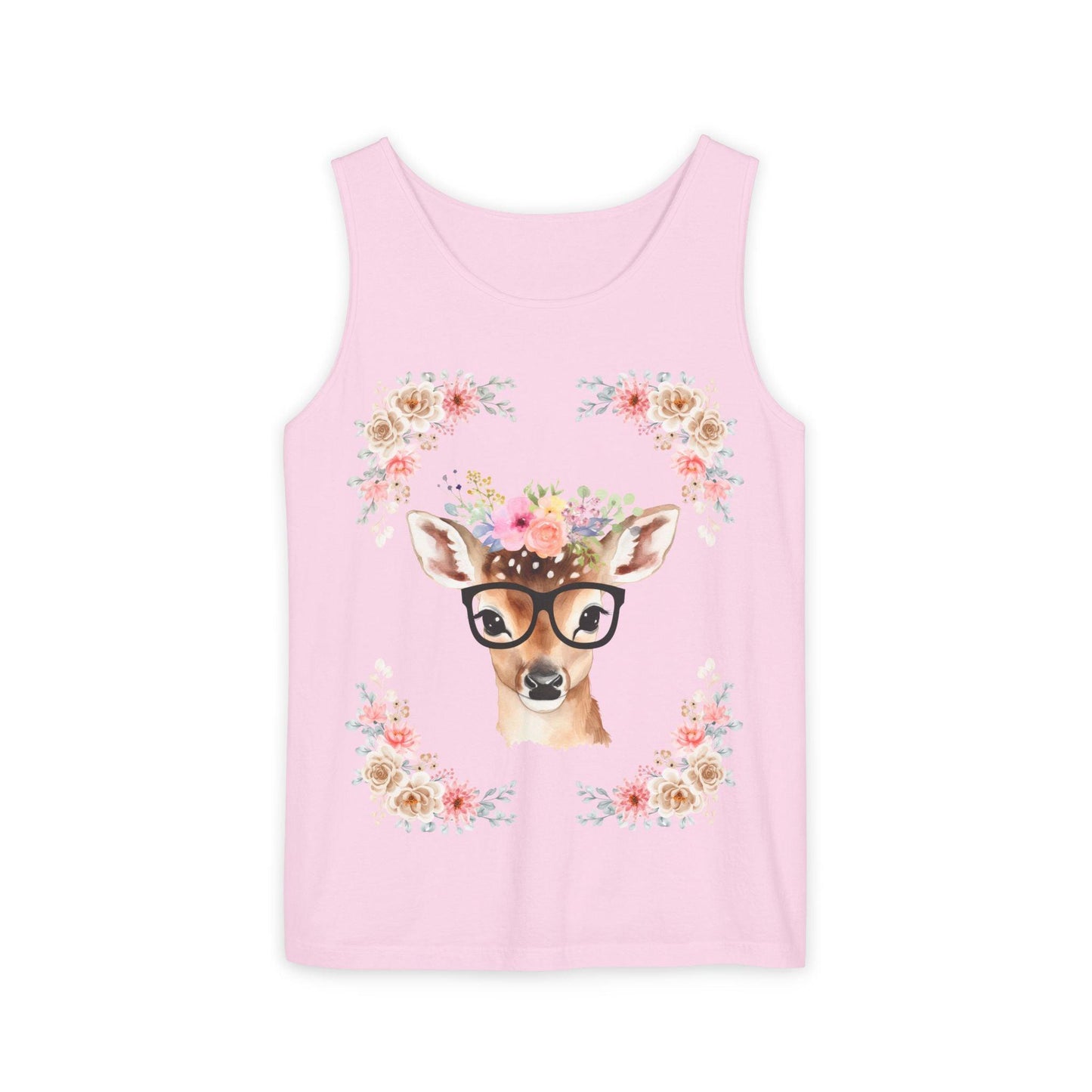Geeky Goddess Deer Unisex Tank Top