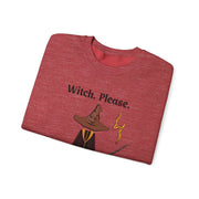 'Witch, Please. Too Much Magical To Handle' Wizard Unisex Crewneck Sweatshirt