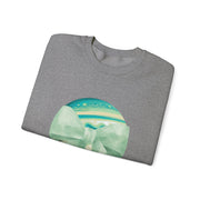 Green Planet Wrapped In A Bow Unisex Crewneck Sweatshirt
