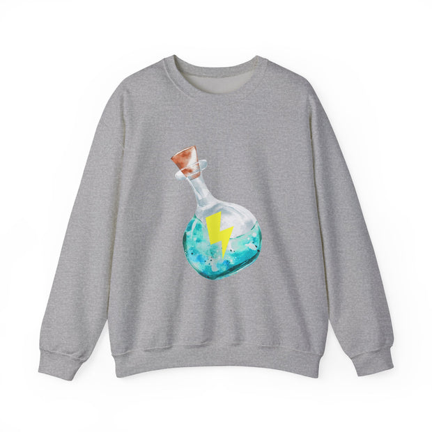 Magical Energy Blue Potion Unisex Crewneck Sweatshirt
