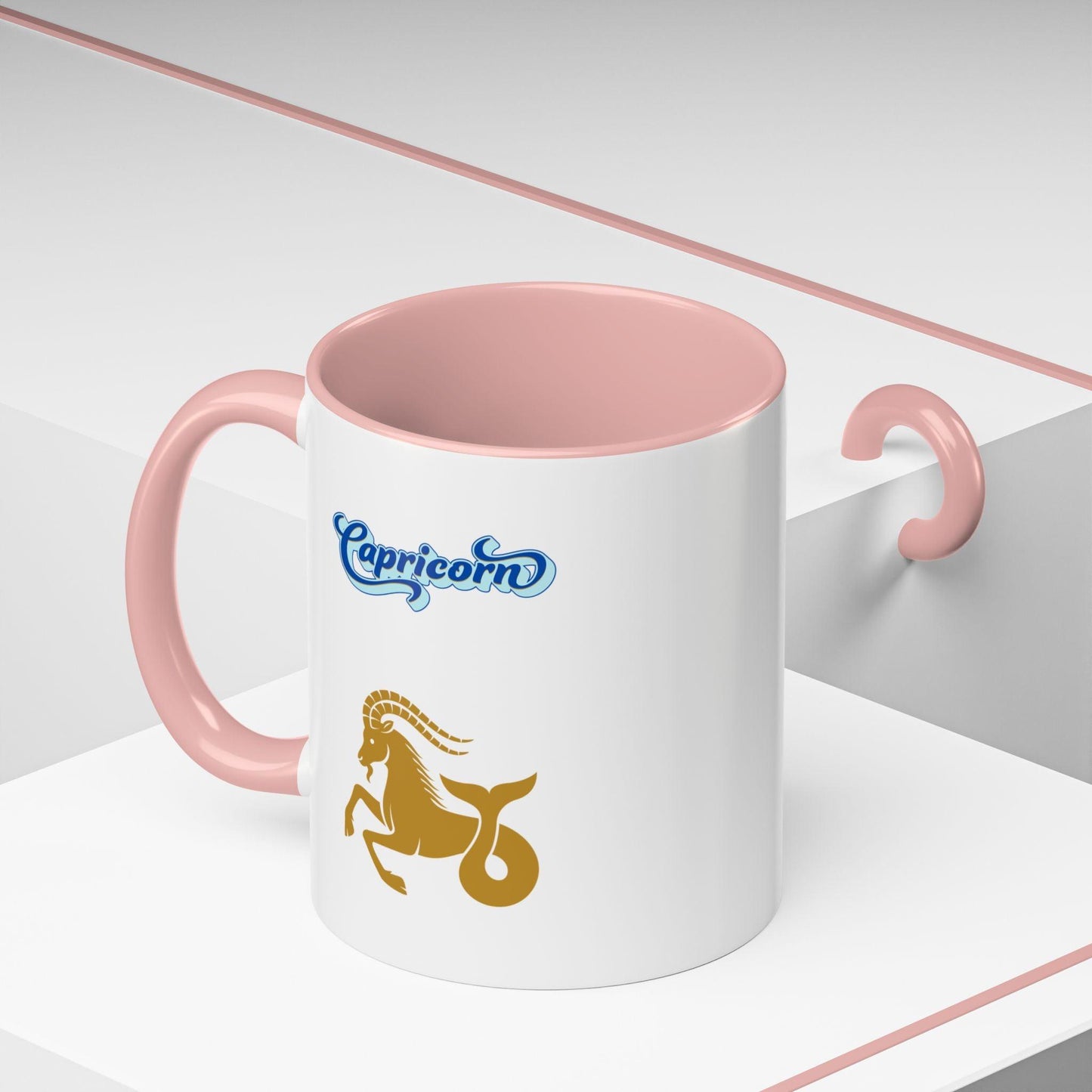 'Capricorn' Zodiac Accent Coffee Mug