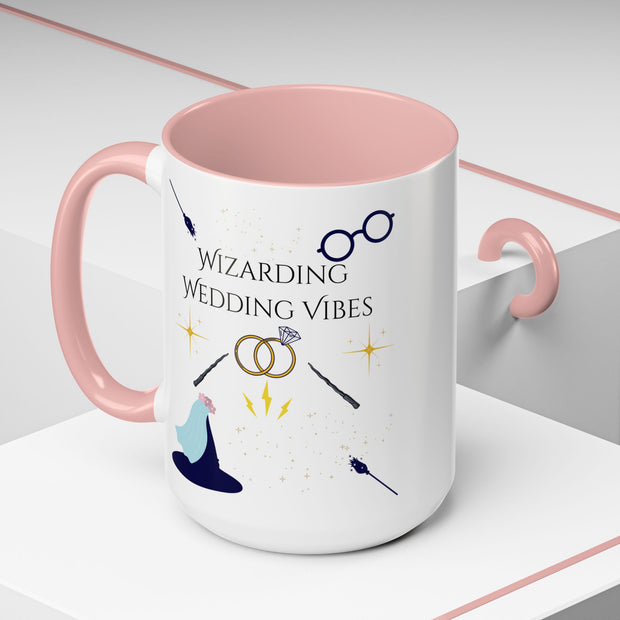 'Wizarding Wedding Vibes' Accent Coffee Mug