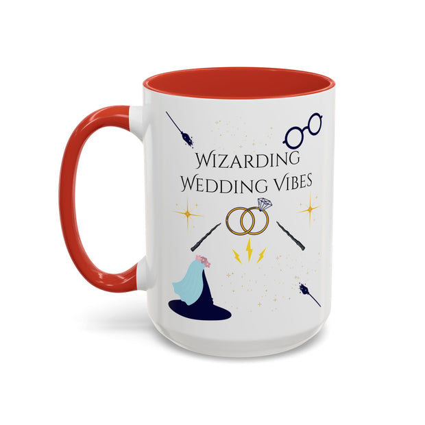 'Wizarding Wedding Vibes' Accent Coffee Mug