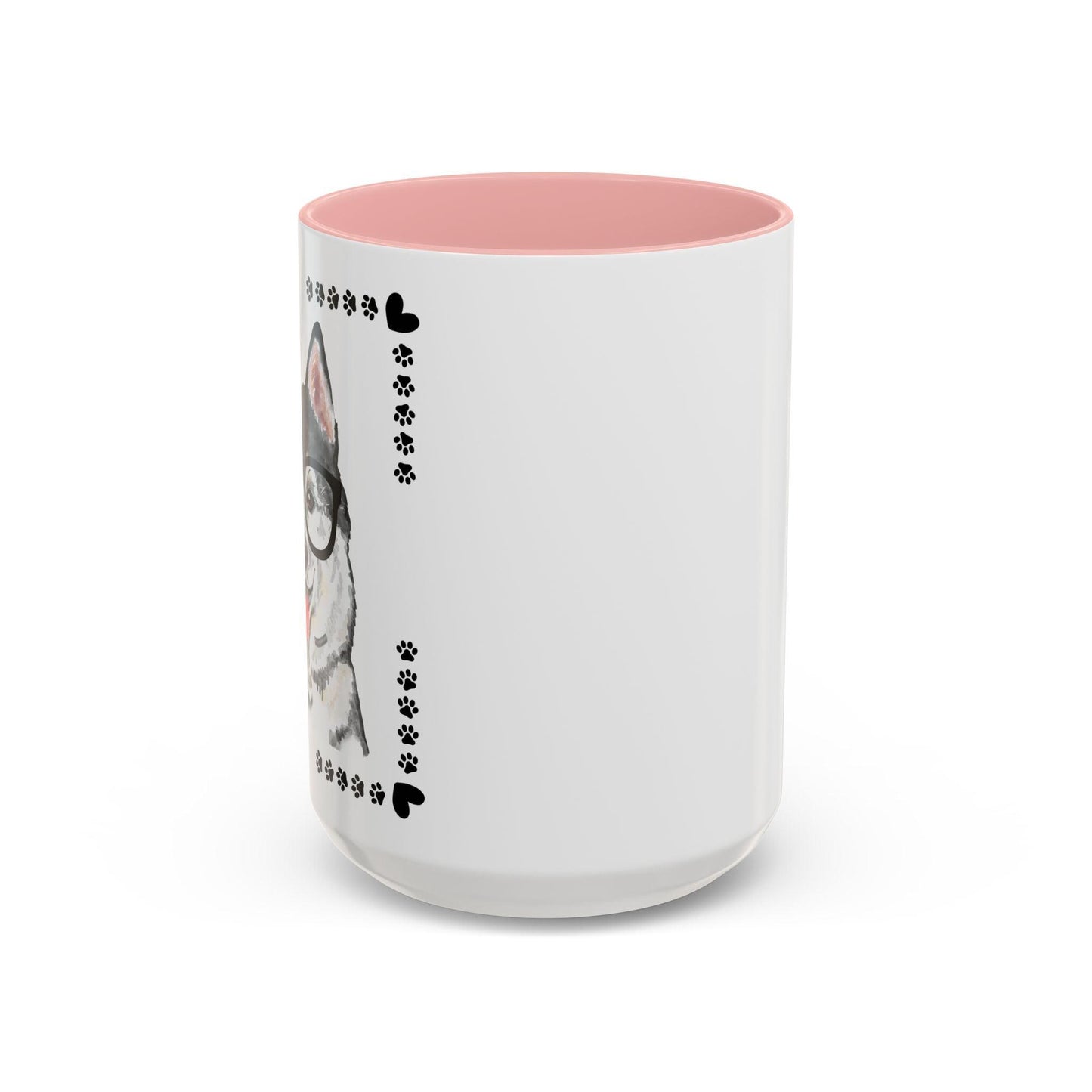 Geeky Good Siberian Husky Accent Coffee Mug