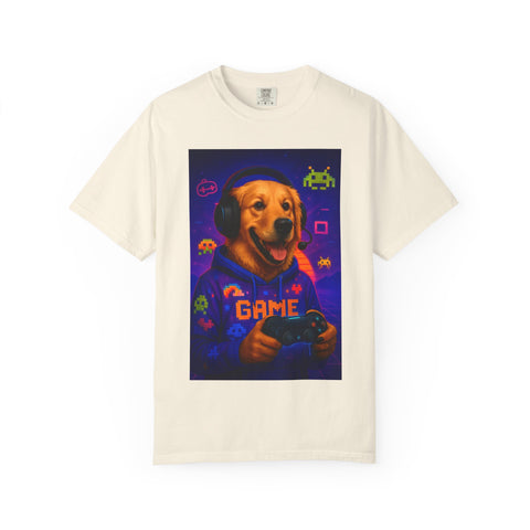 Game On Golden Retriever Unisex T-shirt