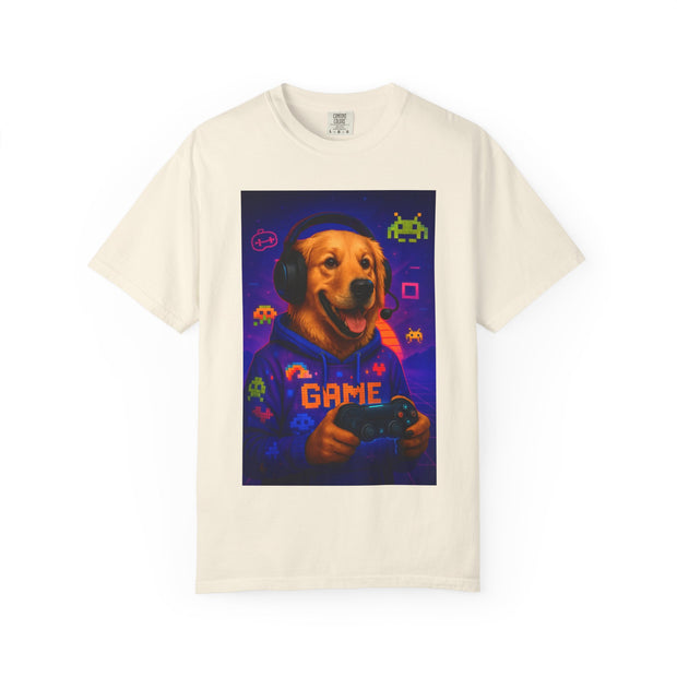 Game On Golden Retriever Unisex T-shirt