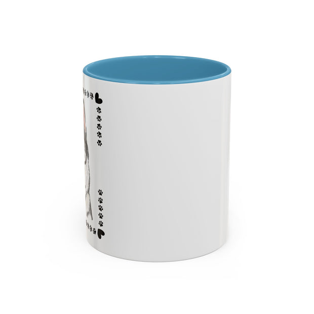 Geeky Good Siberian Husky Accent Coffee Mug