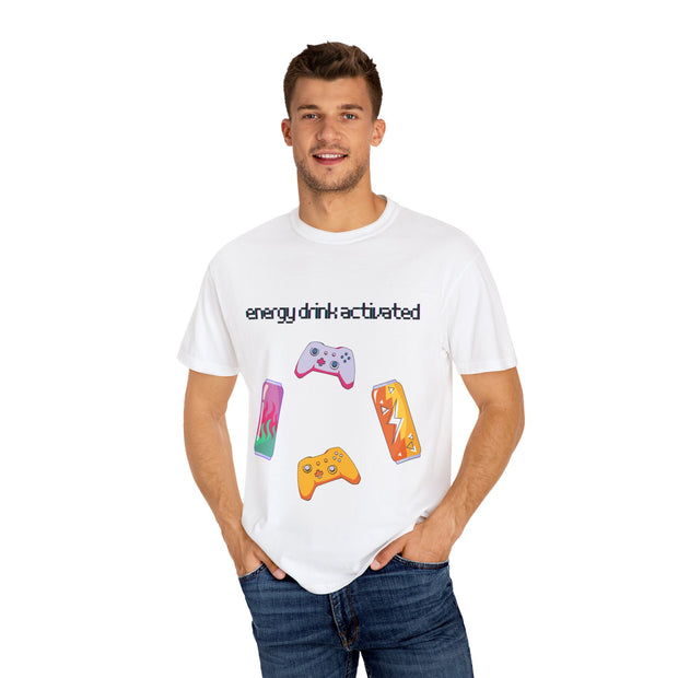 'Energy Drink Activated' Gamer Unisex T-Shirt