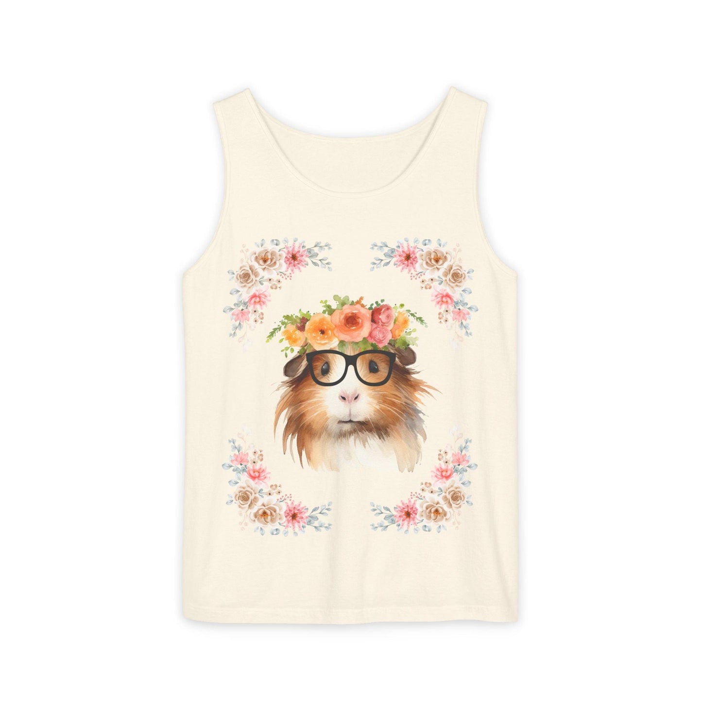 Geeky Goddess Guinea Pig Unisex Tank Top