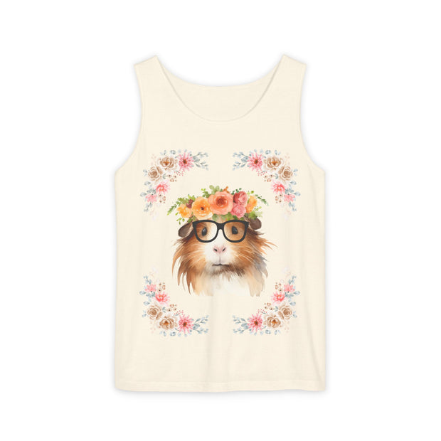Geeky Goddess Guinea Pig Unisex Tank Top