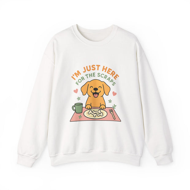 Playful Dog Sweatshirt for Pet Lovers, Unisex Crewneck, Cozy Gift for Dog Owners, Animal Lovers, Cute Pet-Themed Apparel