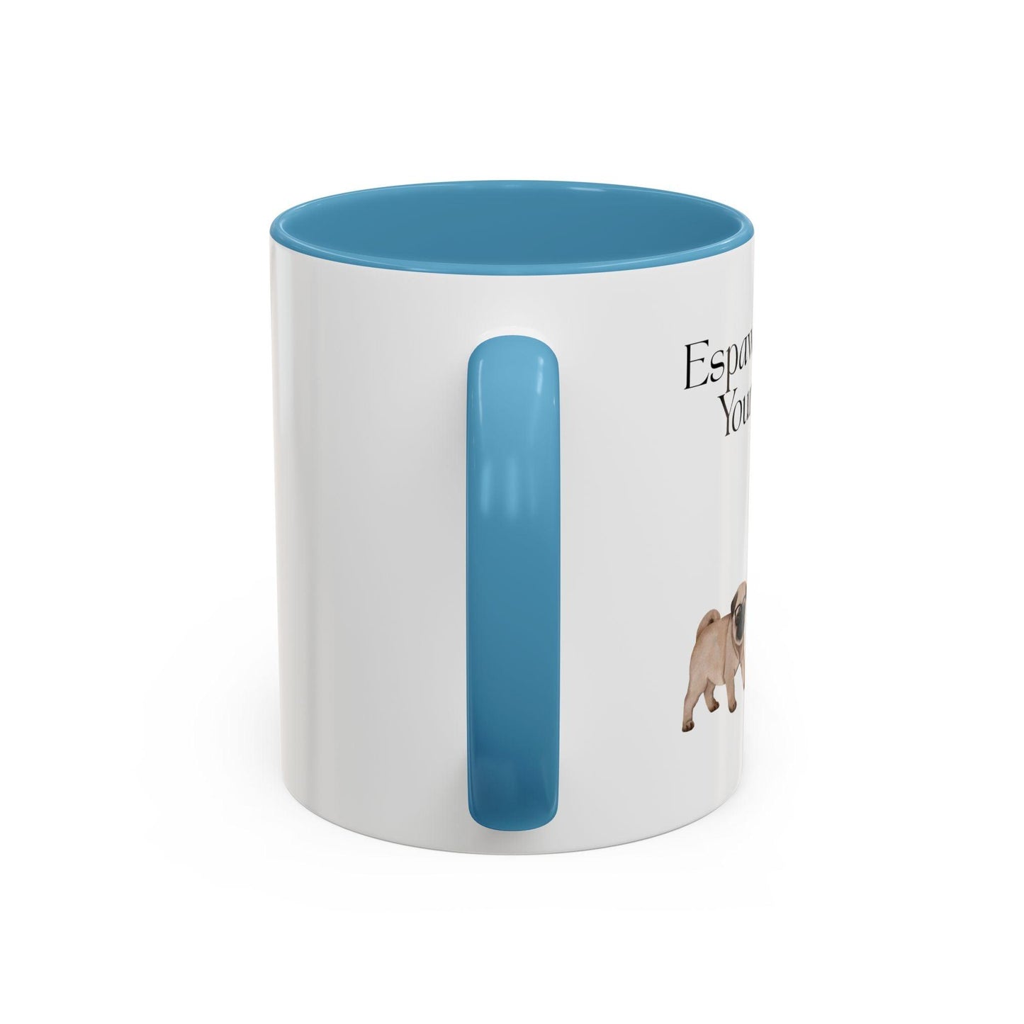 'Espawresso Yourself' Pug Accent Coffee Mug