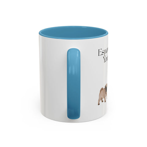 'Espawresso Yourself' Pug Accent Coffee Mug