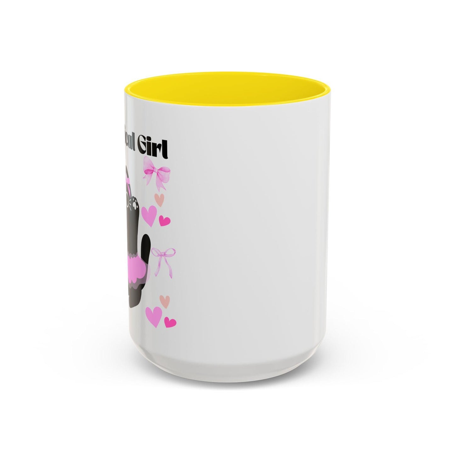 'Meowgical Girl' Accent Coffee Mug