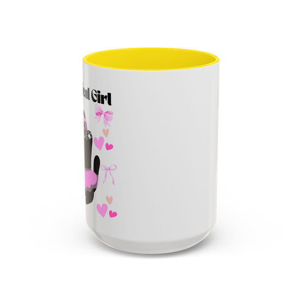 'Meowgical Girl' Accent Coffee Mug