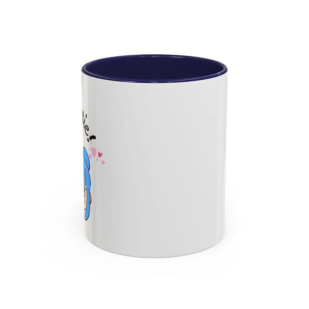 'Hi Cutie' Accent Coffee Mug