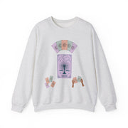 'Justice' Tarot Card Unisex Crewneck Sweatshirt