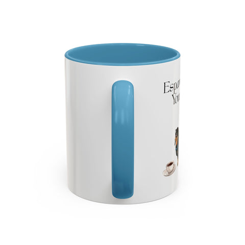 'Espawresso Yourself' Dachshund Accent Coffee Mug