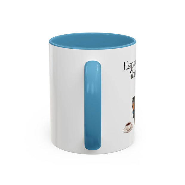 'Espawresso Yourself' Dachshund Accent Coffee Mug