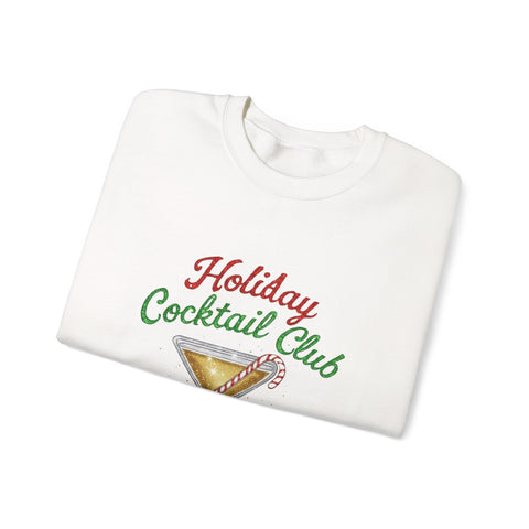 Holiday Cocktail Club Sweatshirt | Lets Get Jolly Christmas Sweatshirt