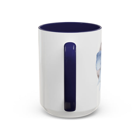 Moon Wrapped In A Bow Accent Coffee Mug