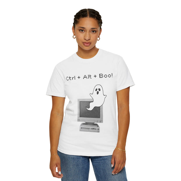 'Ctrl + Alt + Boo!' Unisex T-shirt