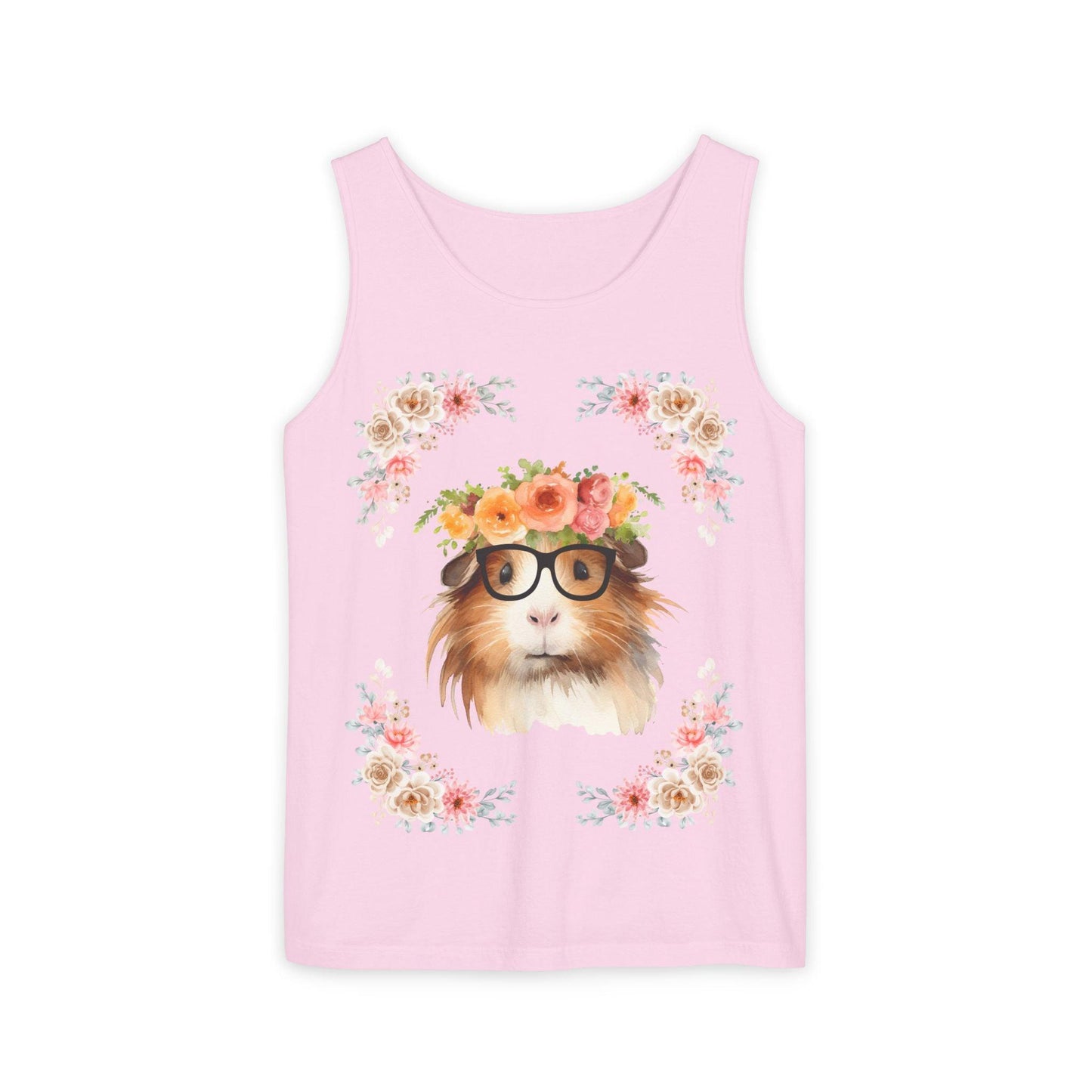 Geeky Goddess Guinea Pig Unisex Tank Top