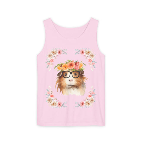 Geeky Goddess Guinea Pig Unisex Tank Top