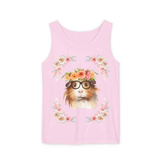 Geeky Goddess Guinea Pig Unisex Tank Top