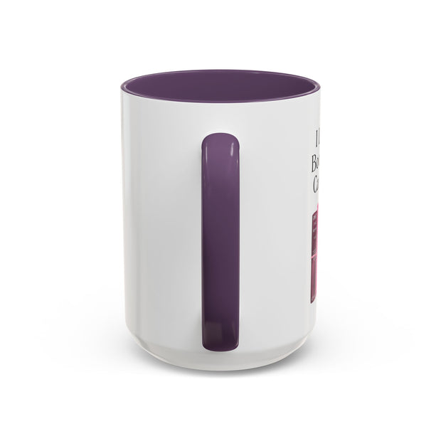 'I Like Big Books and I Cannot Lie' Accent Coffee Mug