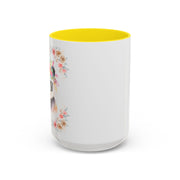 Geeky Goddess Panda Accent Coffee Mug