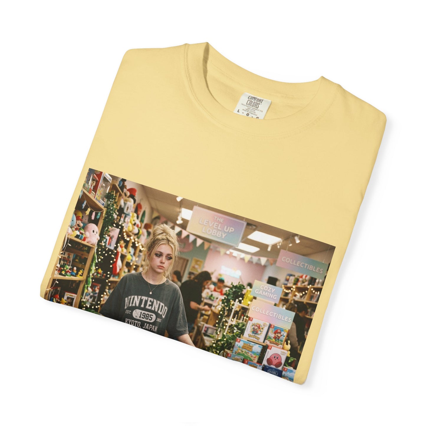 Unwell But Gaming Shirt | Gamer Girl Tee, Cozy Gaming Shirt, Video Game Lover Gift, Caffeine & Side Quests Aesthetic, Oversized Graphic Tee