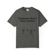 'Skeletons Don't Skip Leg Day' Unisex T-Shirt