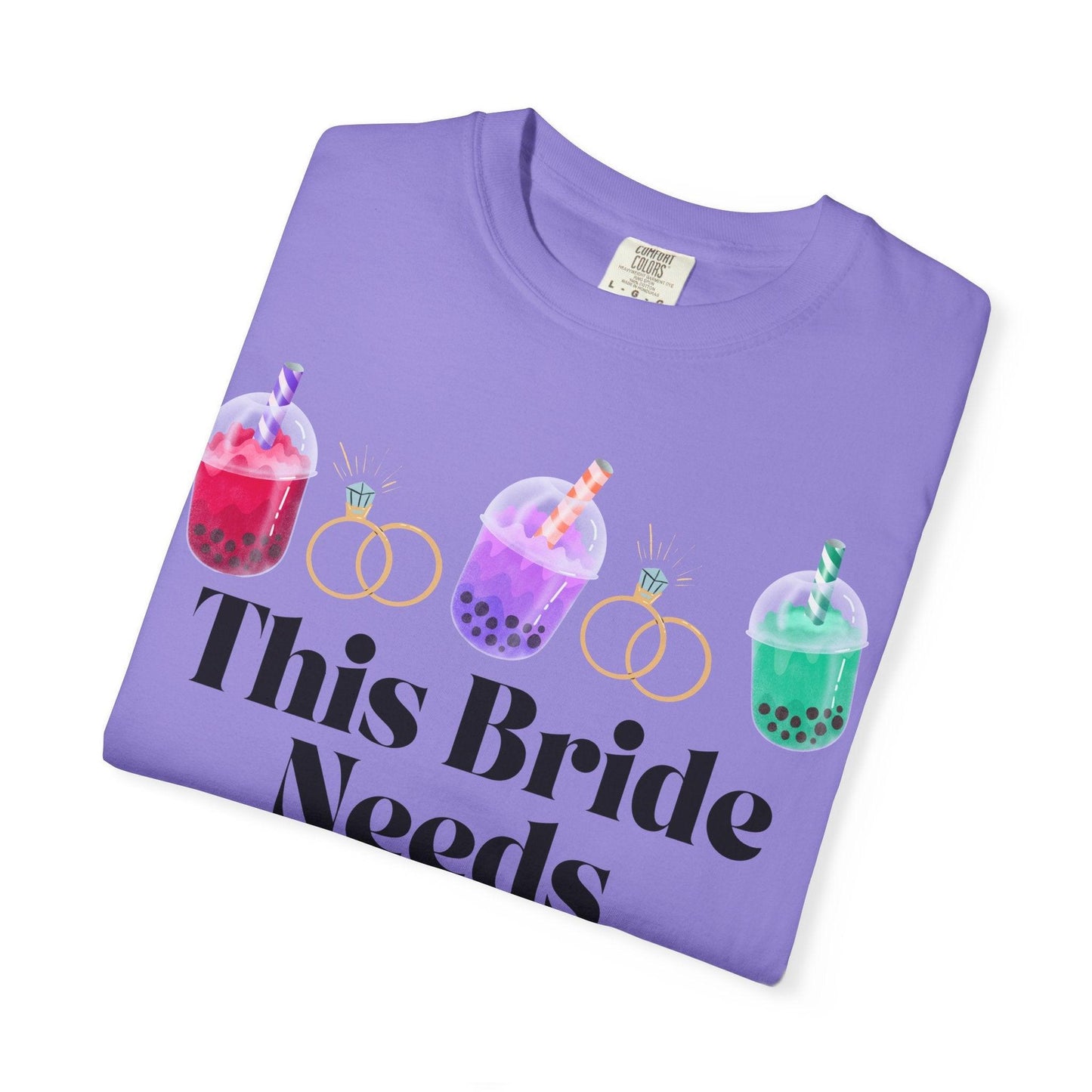 'The Bride Needs Boba' Unisex T-Shirt