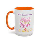 'Main Character Energy: Maid of Honor' Accent Coffee Mug