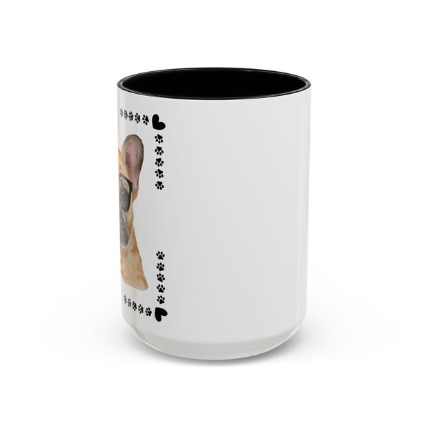 Geeky Good Pug Accent Coffee Mug