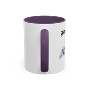 'Game On, Coffee First' Accent Coffee Mug