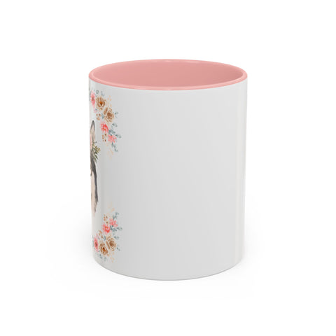 Geeky Goddess Siberian Husky Accent Coffee Mug
