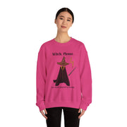 'Witch, Please. Too Much Magical To Handle' Wizard Unisex Crewneck Sweatshirt